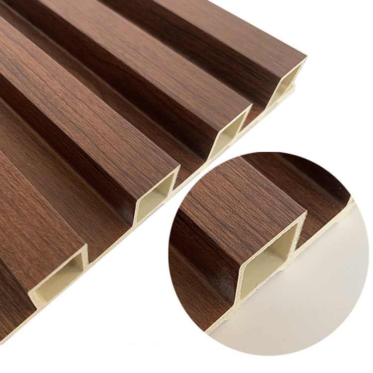 160x24mm Fluted Wall Decorative Board Panel Wpc Wall Panels