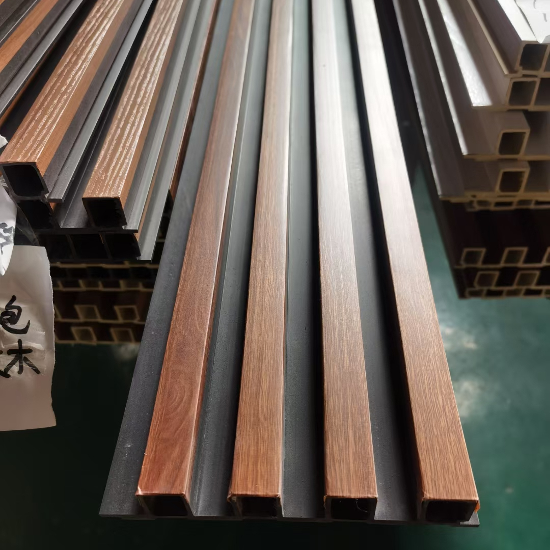 Hot Selling Fluted Wood Plastic Composite Wall Panel