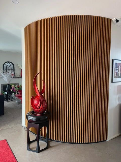 MDF Slatted Acoustic Panel
